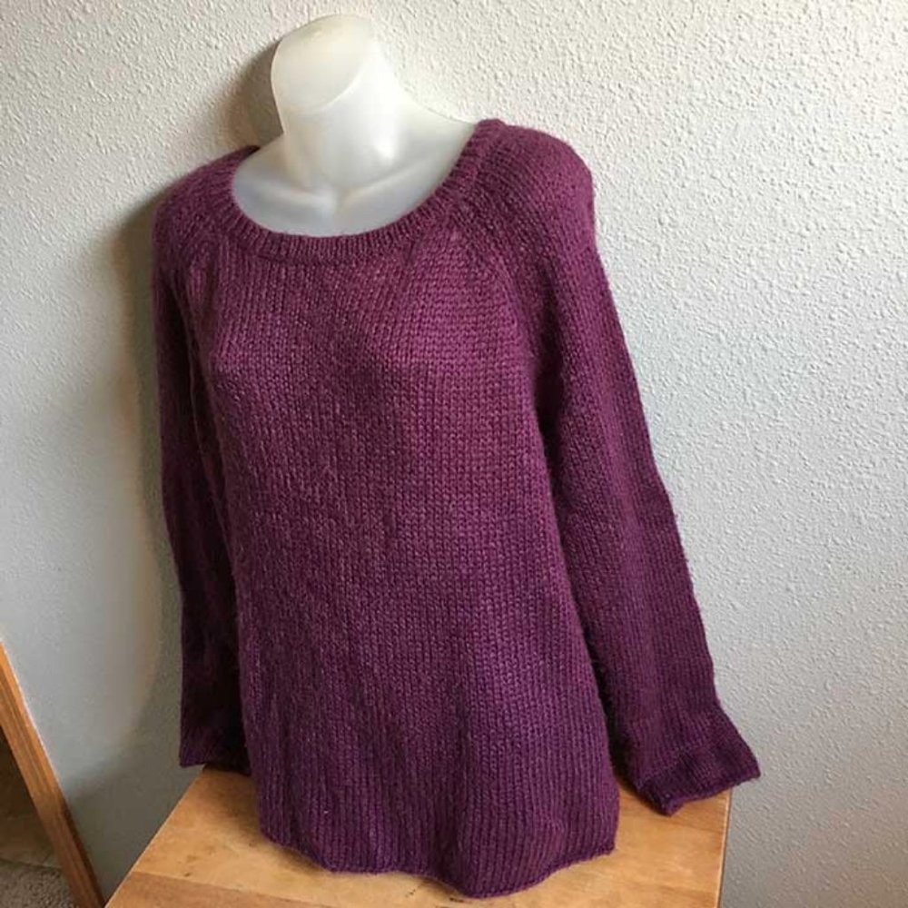 - Anthro Wooden Ships oversize sweater M/L